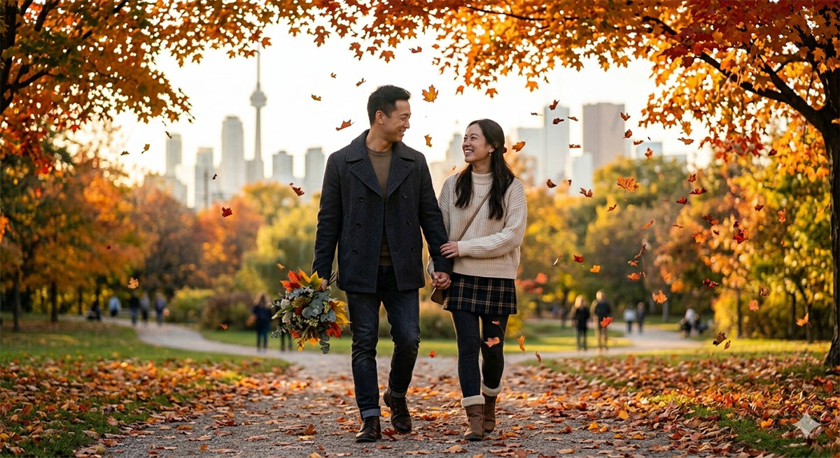 Hẹn hò với người Việt tại Canada mùa đông