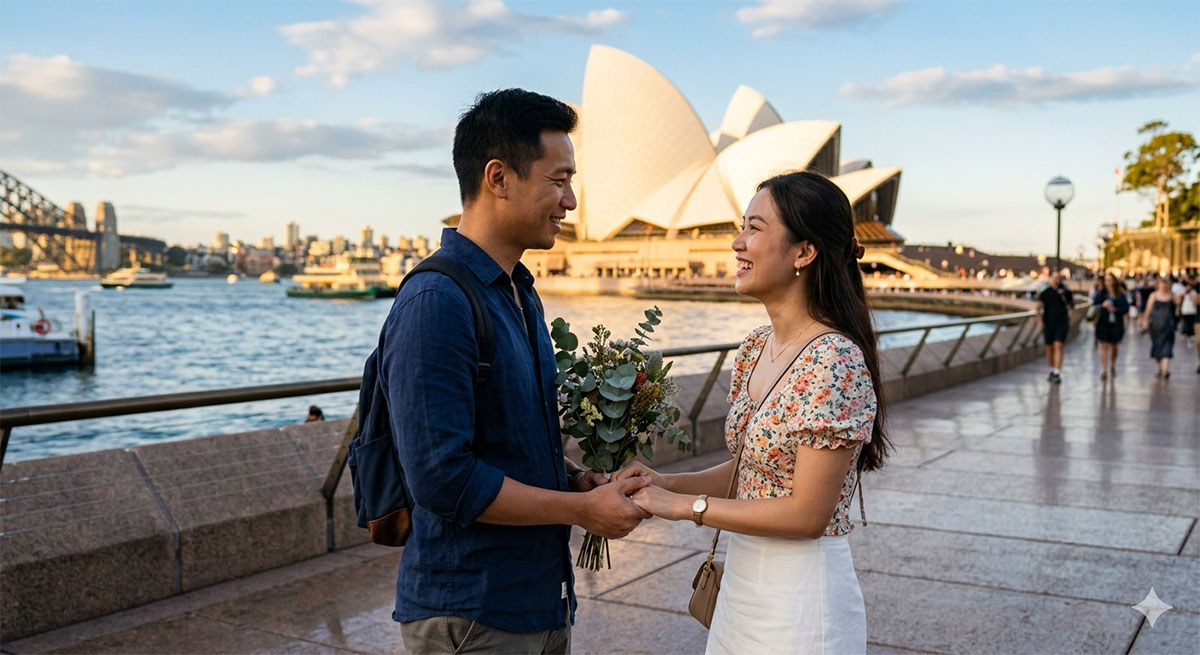 Tìm bạn Việt Kiều Úc gặp gỡ tại Sydney Opera House