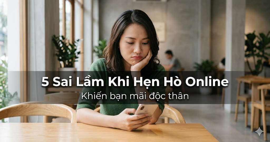 5 Sai Lầm Khi Hẹn Hò Online