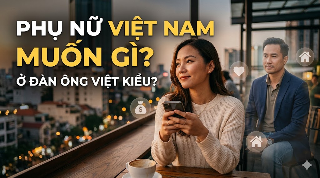 Phụ Nữ Việt Muốn Gì Ở Đàn Ông Việt Kiều – Tiền Hay Tình?