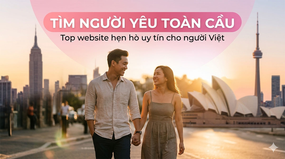 Top Website Hẹn Hò Uy Tín Cho Người Việt 2026 – Tìm Người Yêu Nghiêm Túc